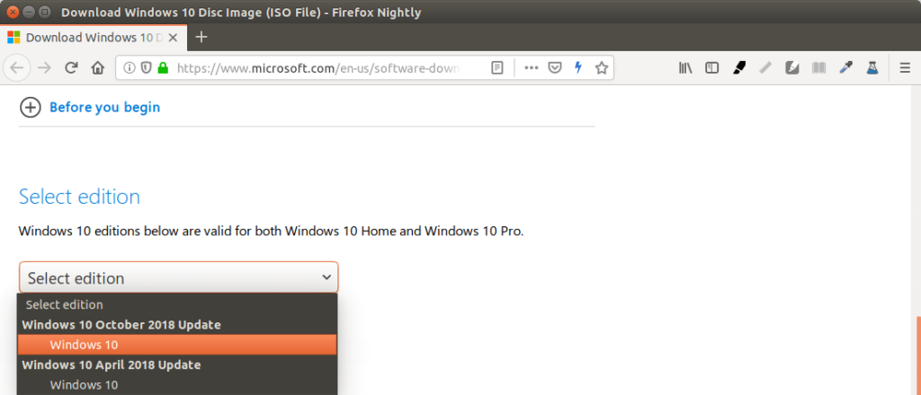 How to Create Windows 10 Bootable USB on Linux - TECHNICAL SAHIL